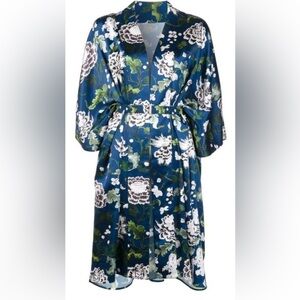 Adam Lippes floral silk kimono
